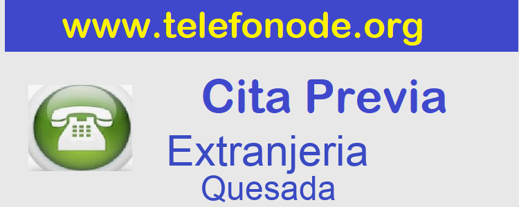 Cita Previa NIe y Huellas Quesada